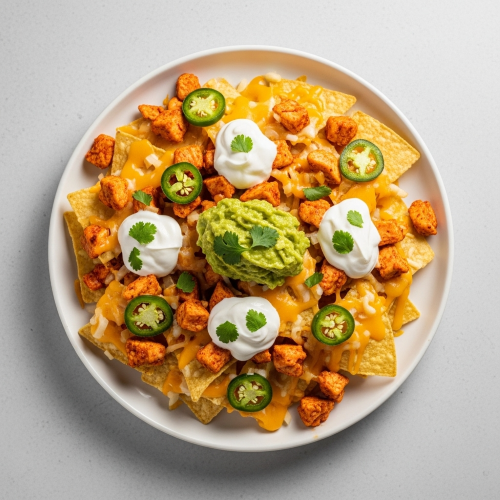 Chicken Tikka Bhoona Nachos 