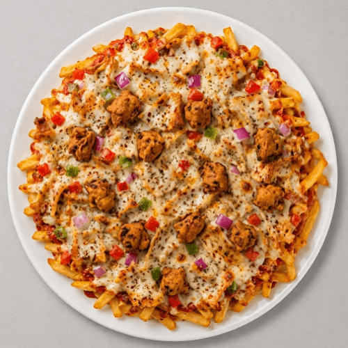 Pakora Pizza Fries 