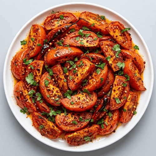 Spicy Tomato Wedges 